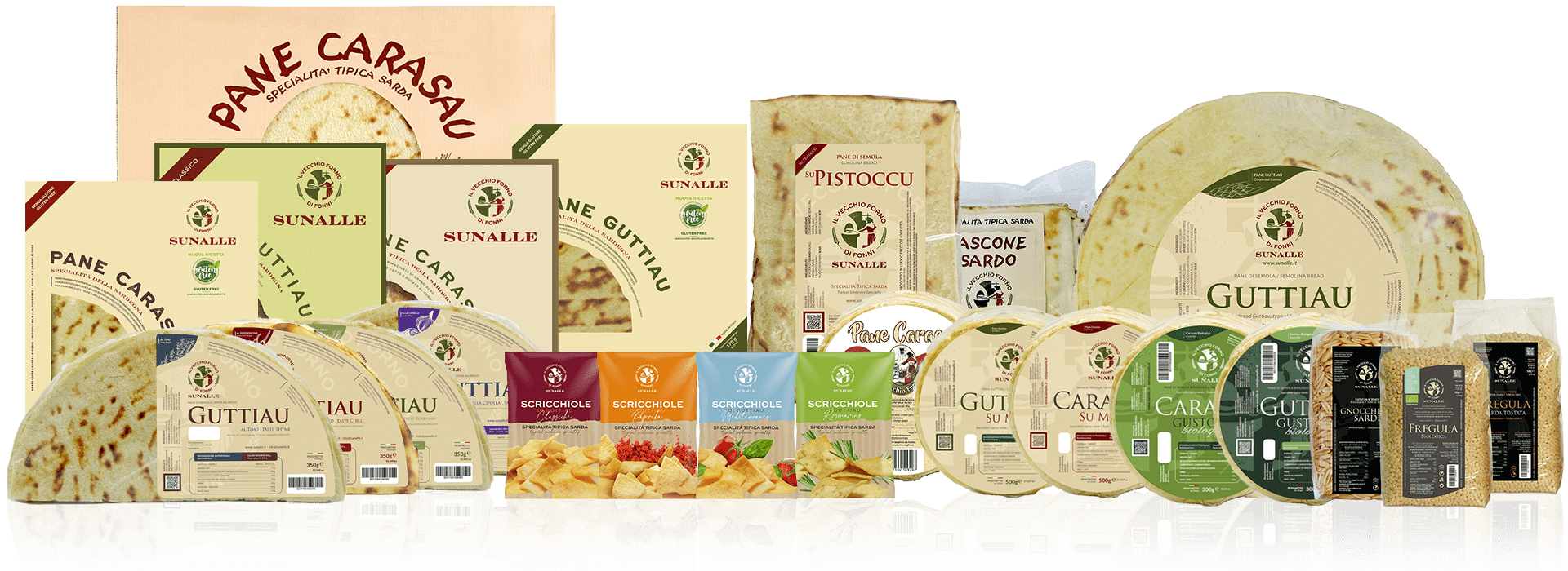 Sunalle, Traditionelle Produkte in innovativem Format